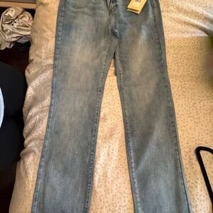 NYDJ Light Blue Straight Leg Jeans